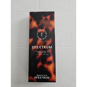 Spectrum 3 Piece Make-Up Brush Set  - New In Box, Sealed